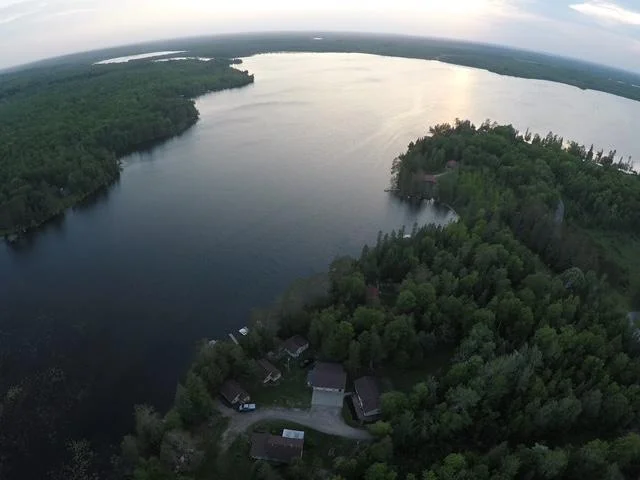 Big Sand Lake aerial