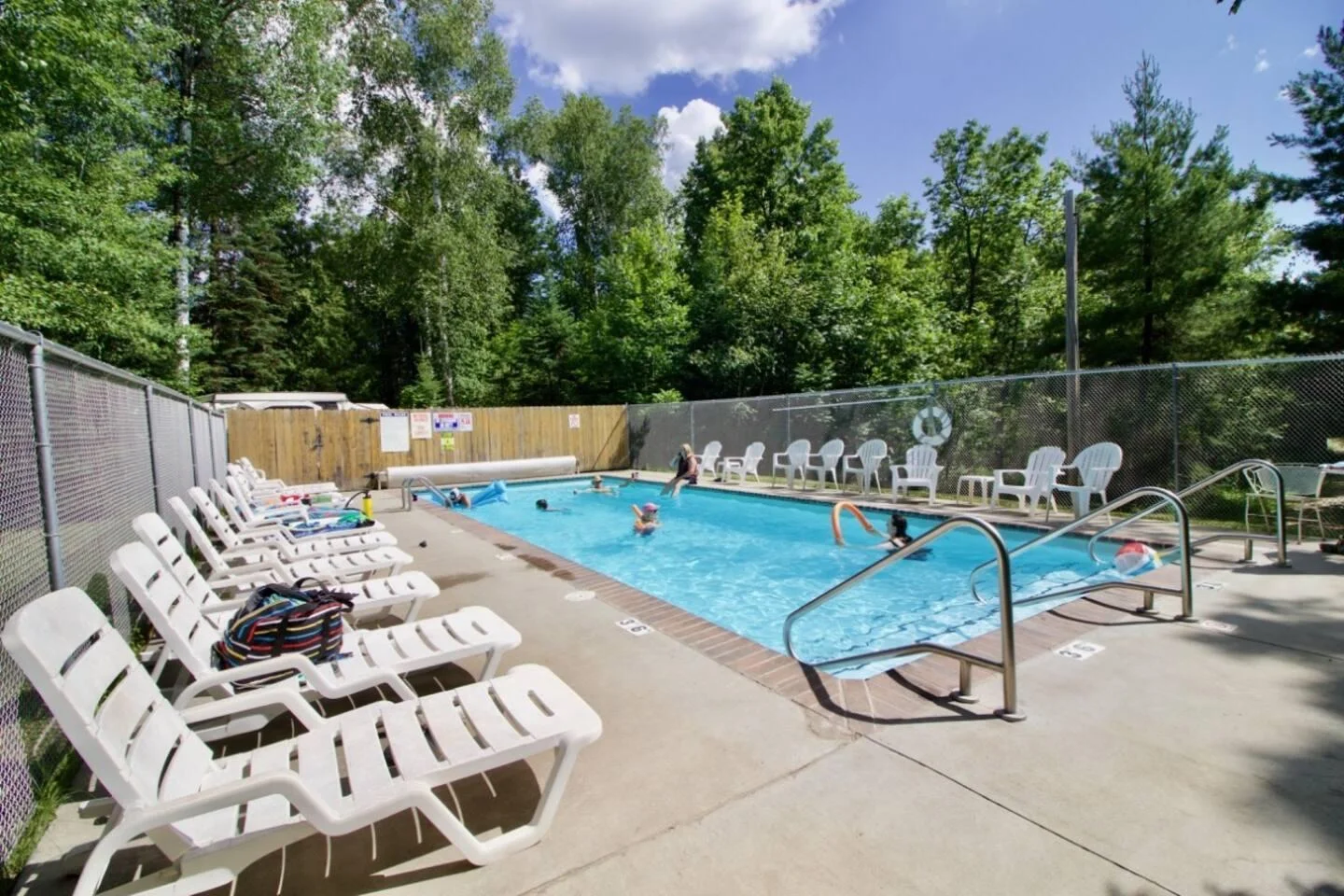 Heated pool
