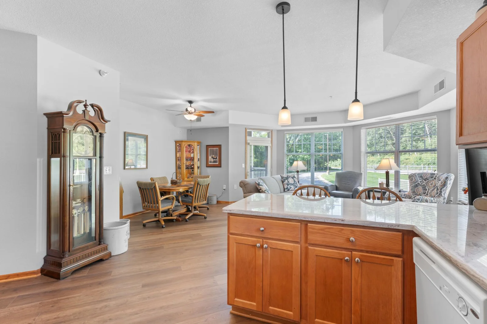 Open floor plan