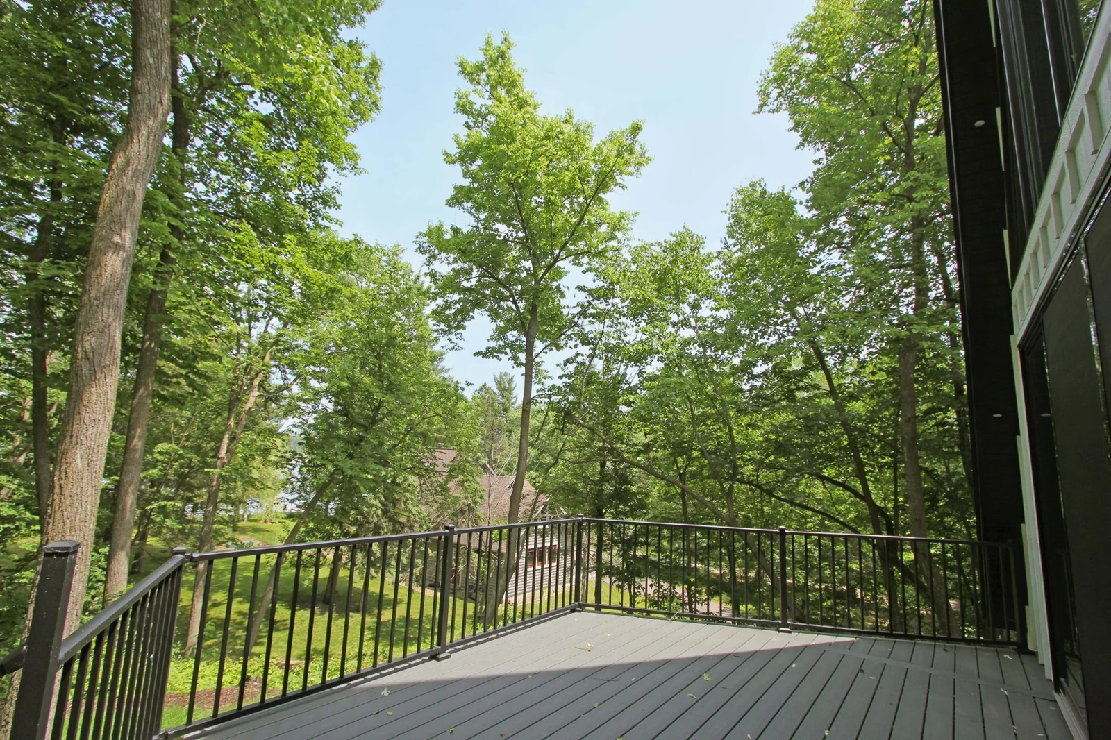 Front Deck - Overlooking Bass Lake on the Gull Chain