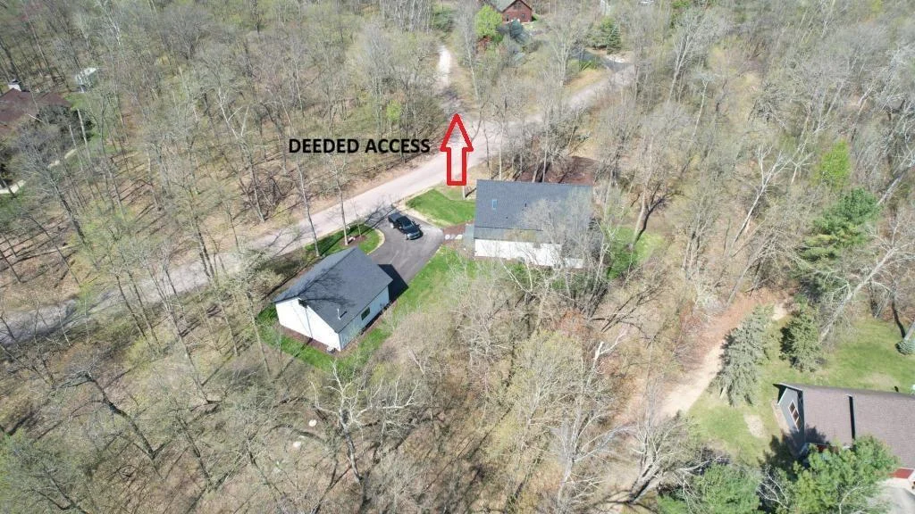 Location of Deeded Access on Spider Lake