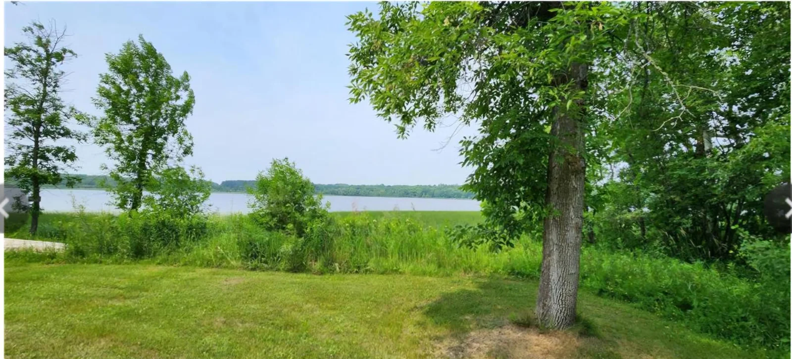 Lakeshore area where Sellers would put their dock.