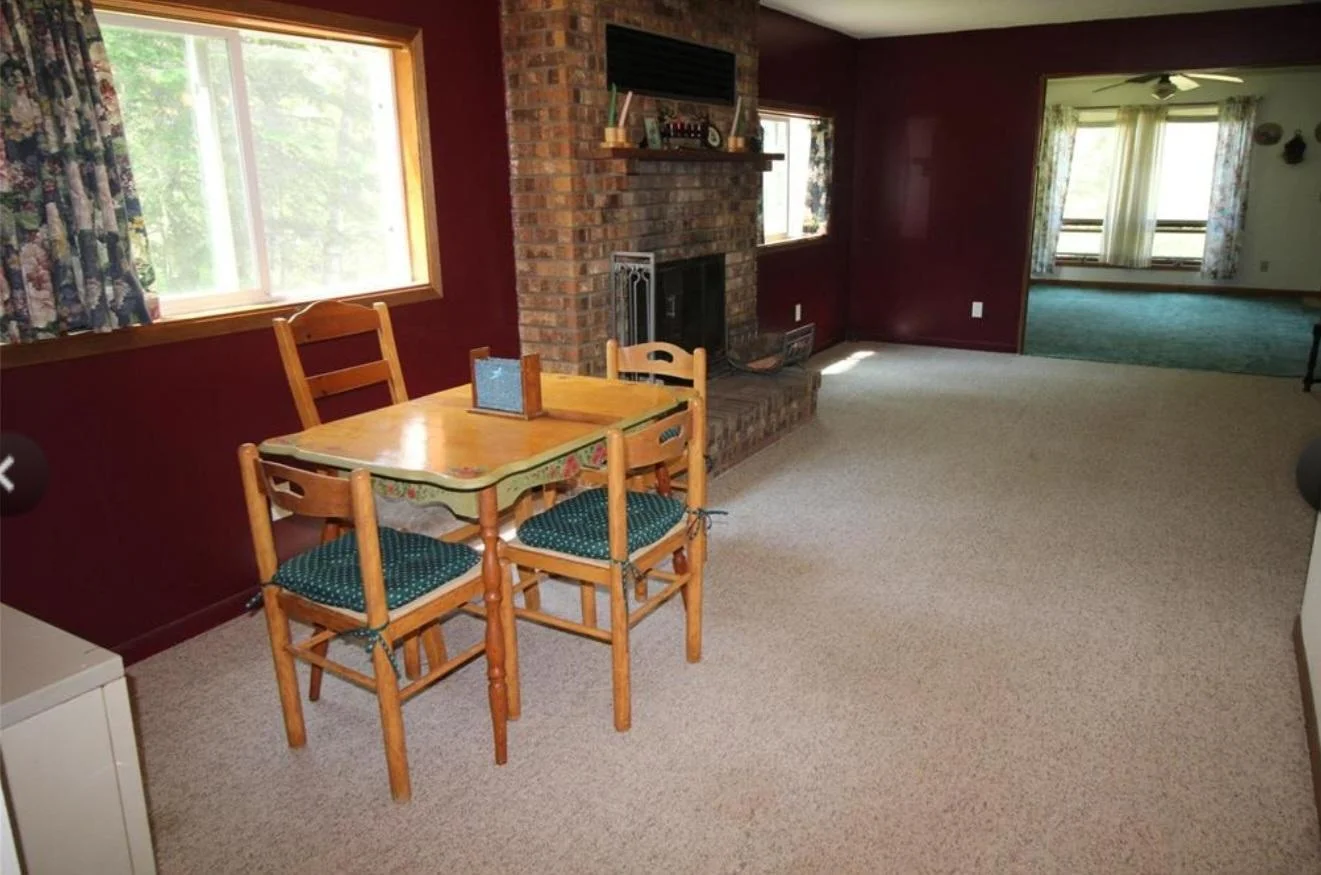 Spacious living space.