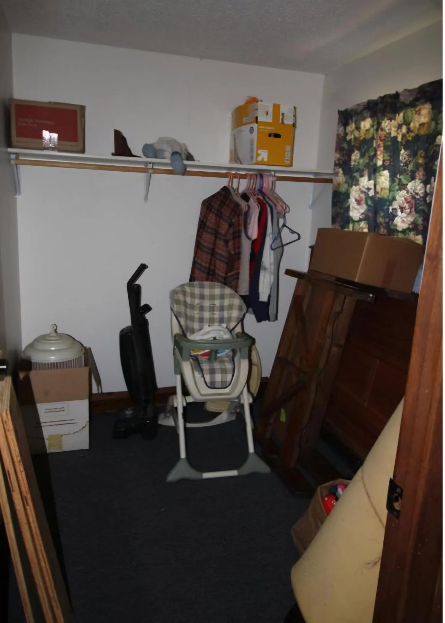 Walk in closet in Primary Bedroom