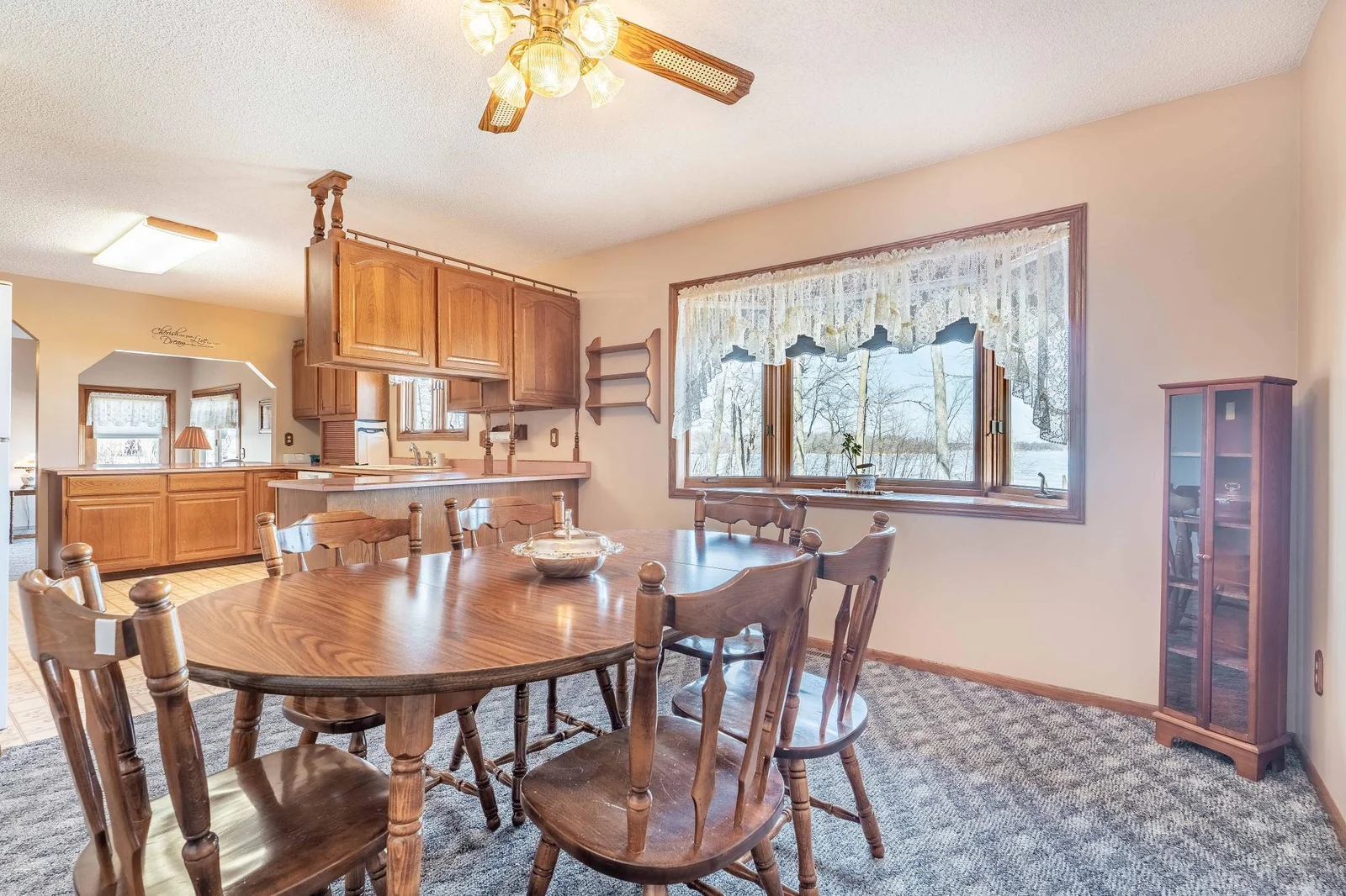 Dining Room into Kitchen