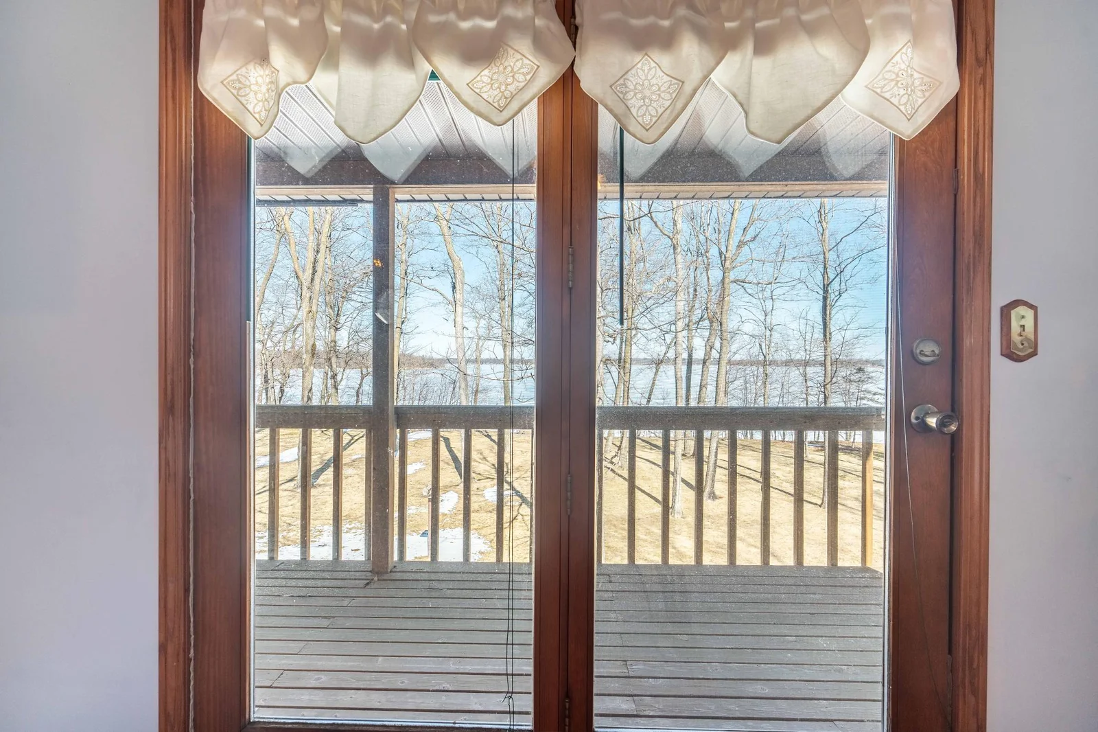 View of Lake from Bedroom #1