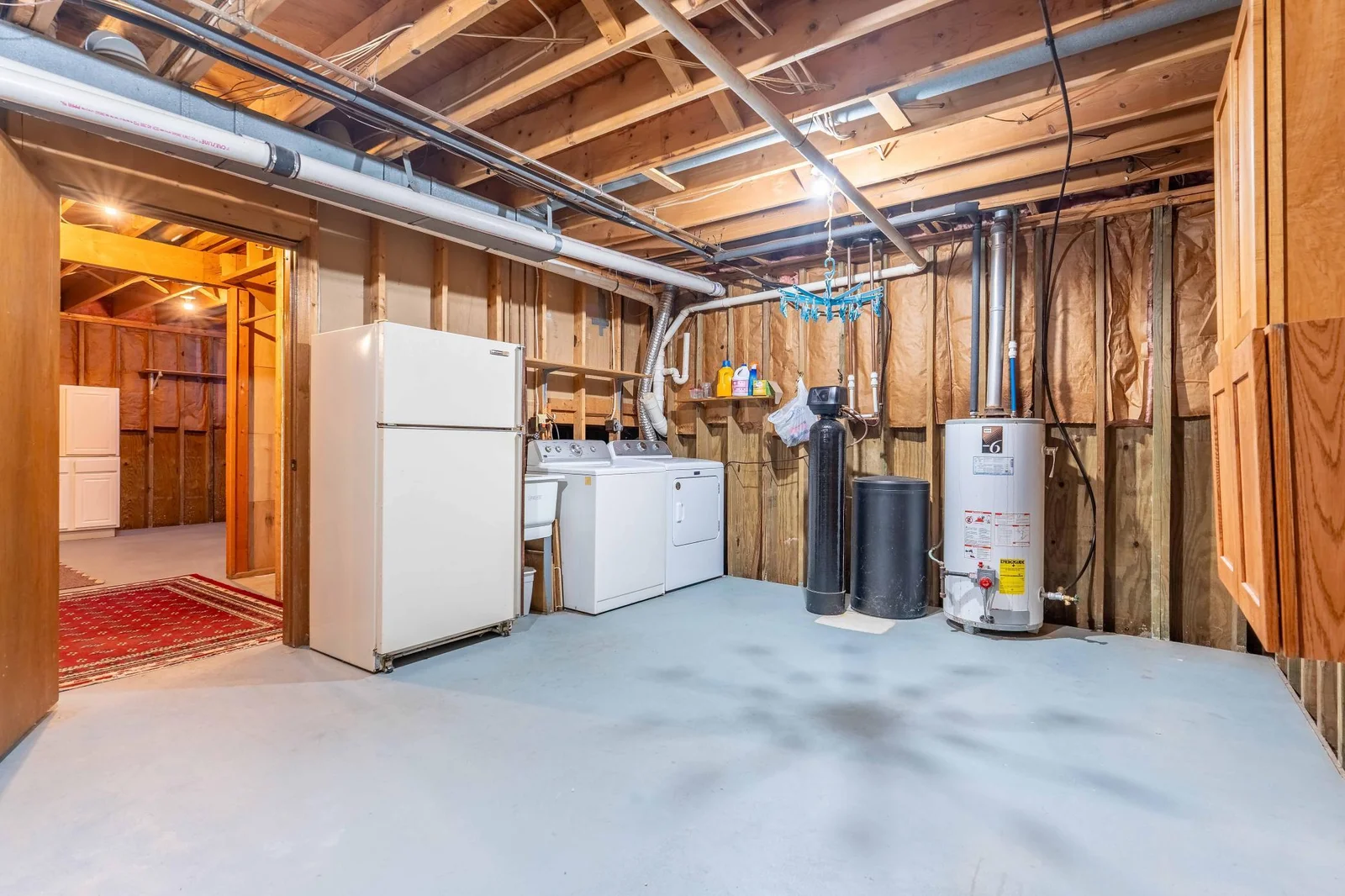 Laundry in Basement