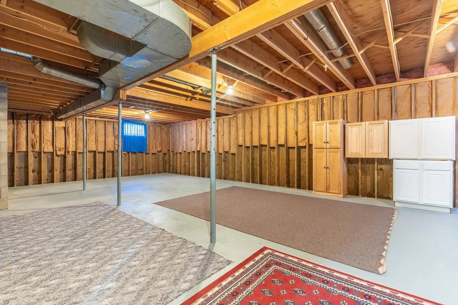 Large Unfinished Basement
