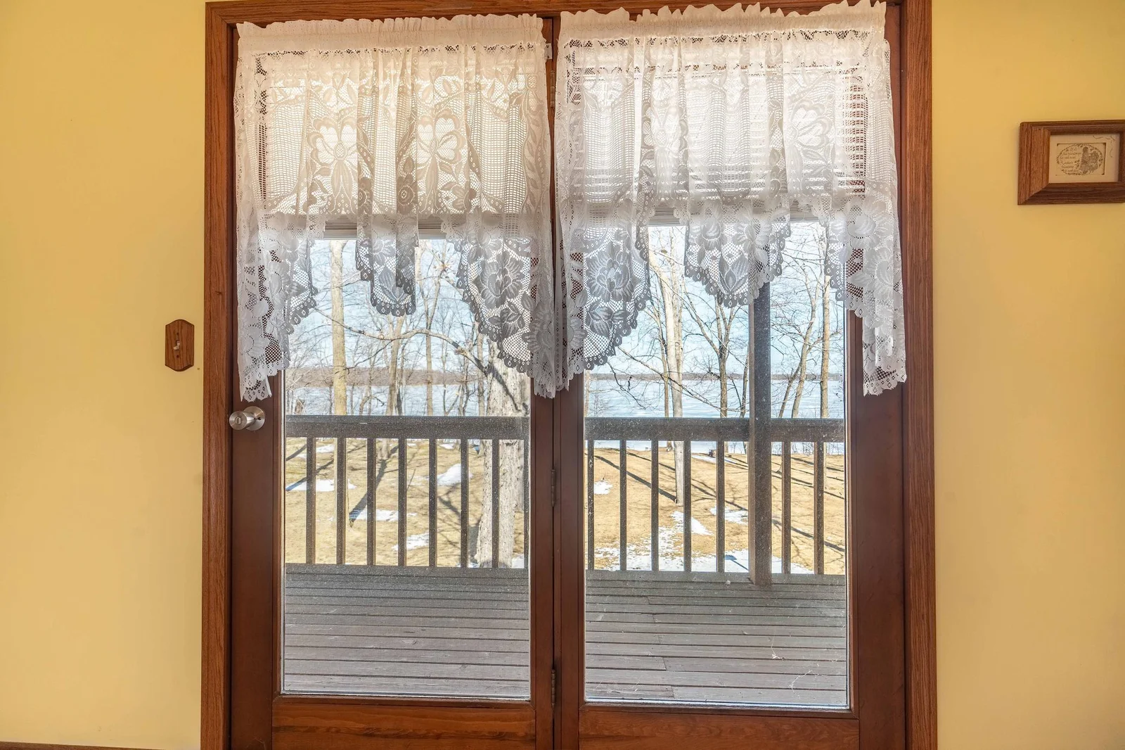 View of Lake from Bedroom #3