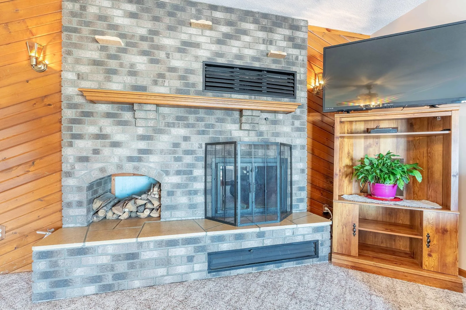 Fireplace in Living Room