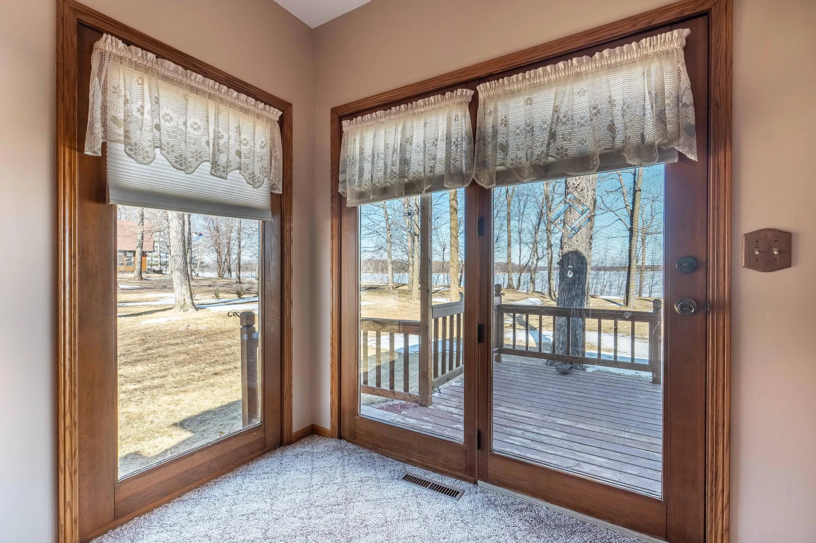 Patio Door to Deck from Living Room