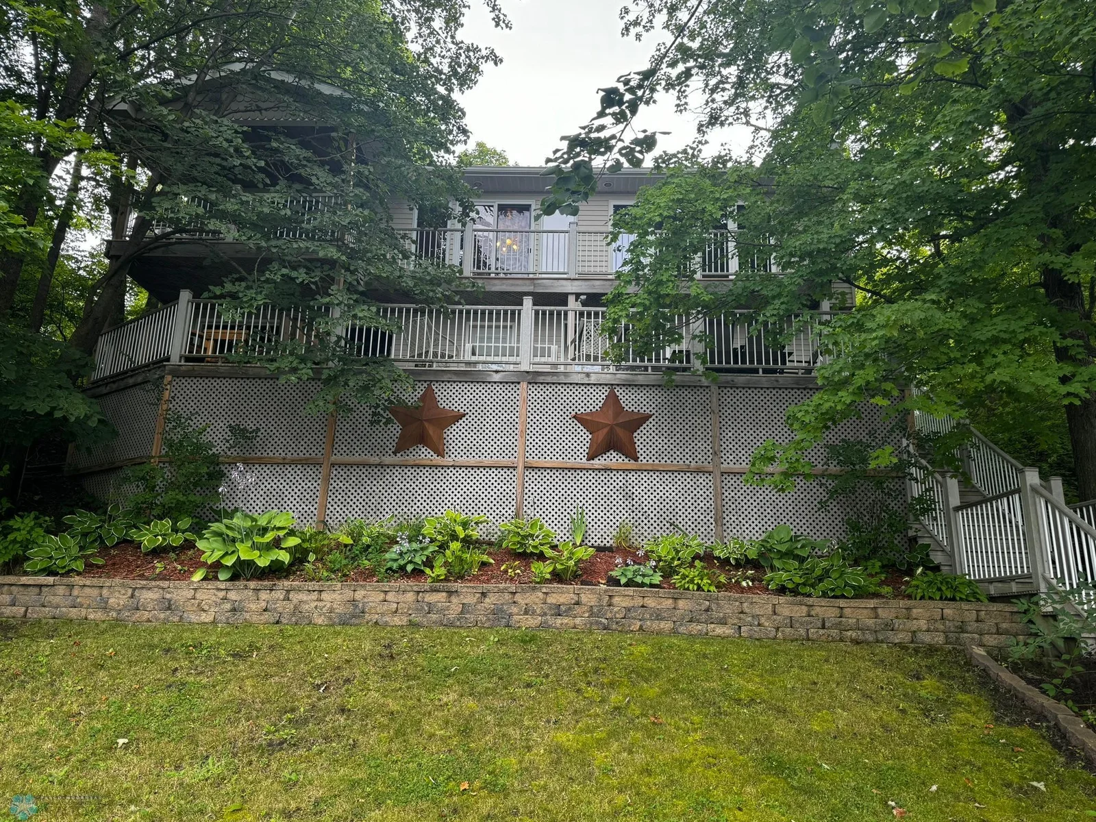 Exterior Back View of Main House