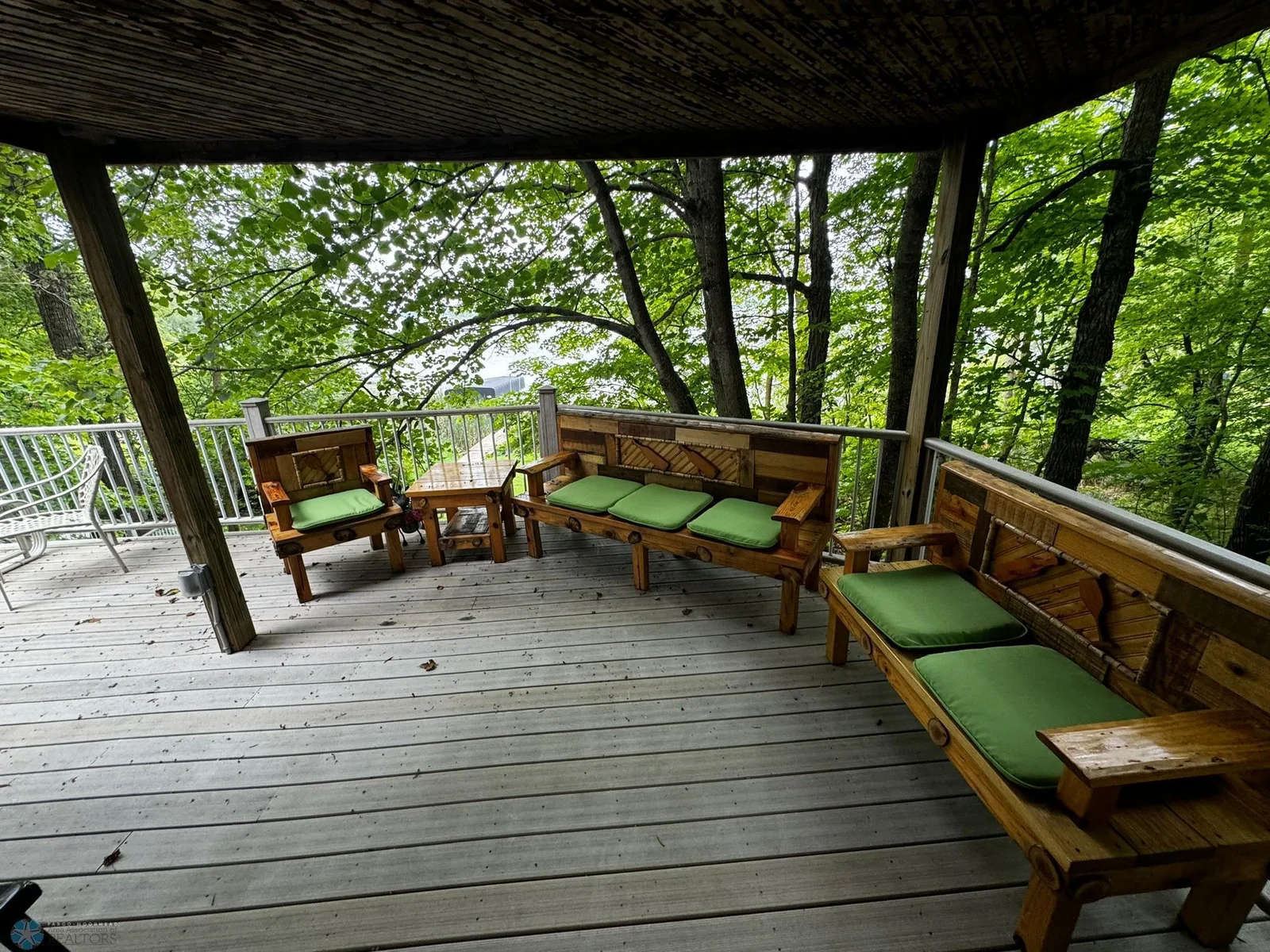 Seating outside Bar Area