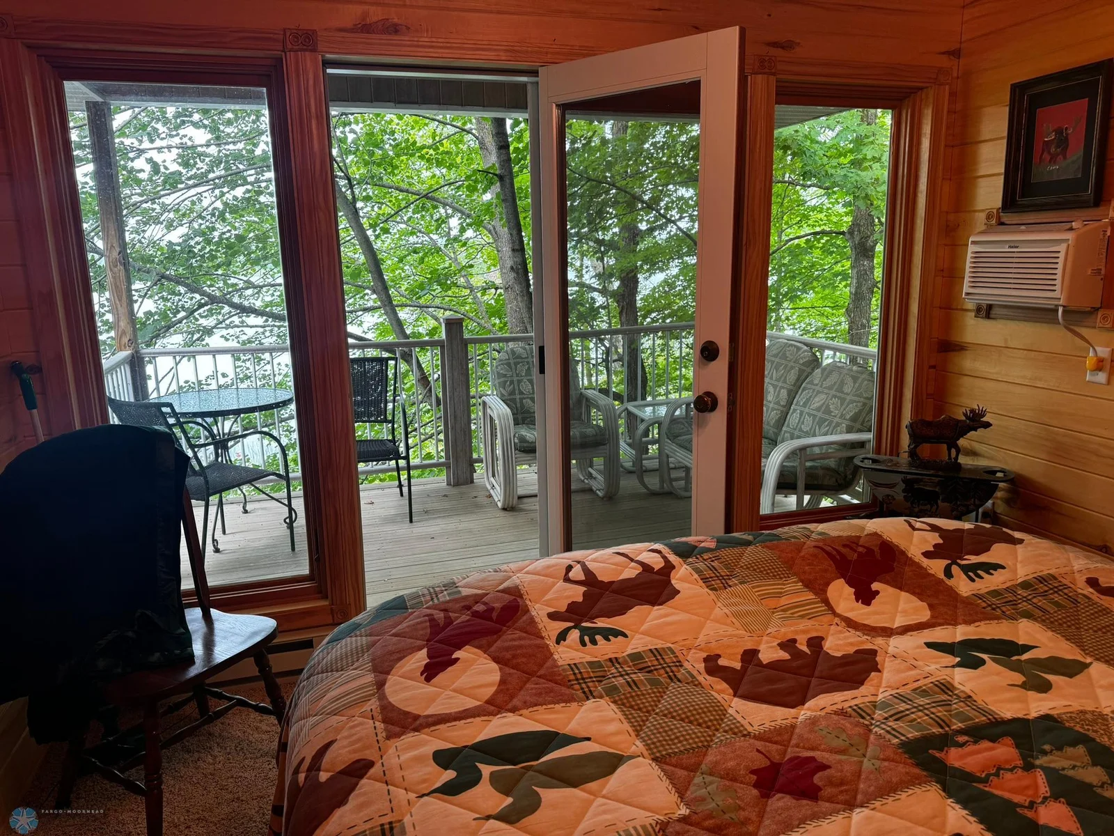 Primary Bedroom opens onto Deck