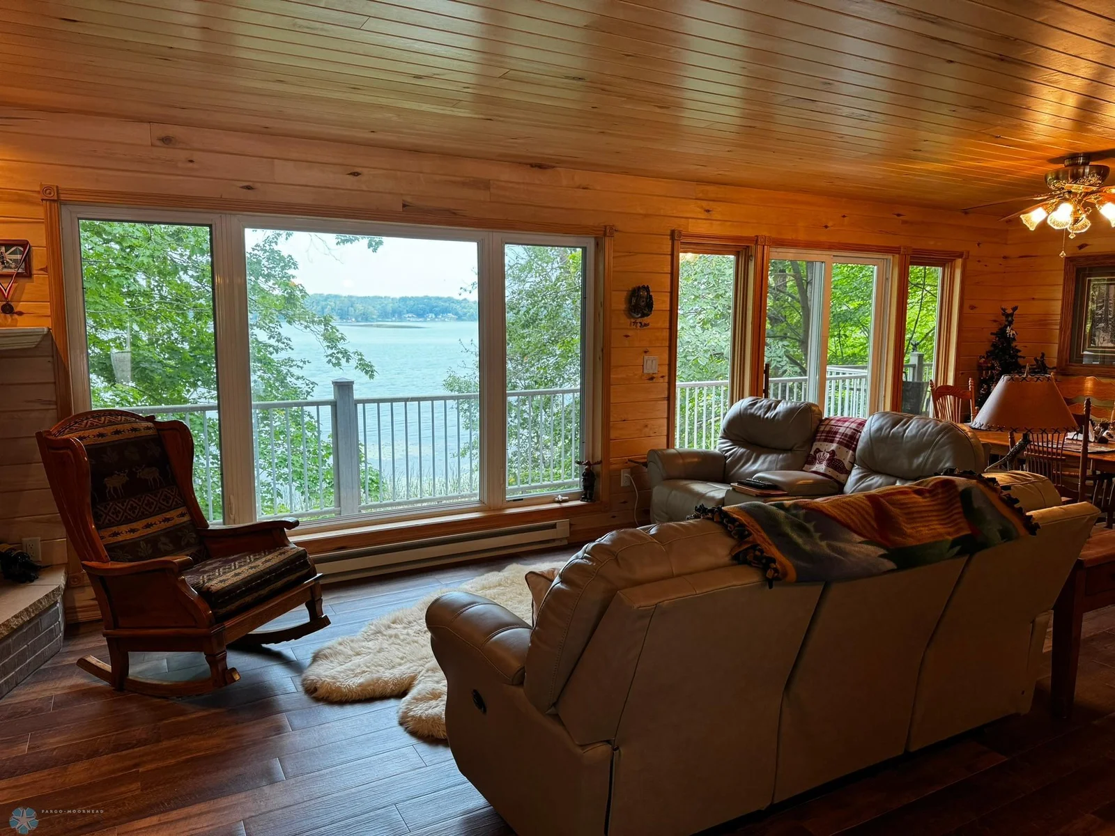 Lake View from Living Room