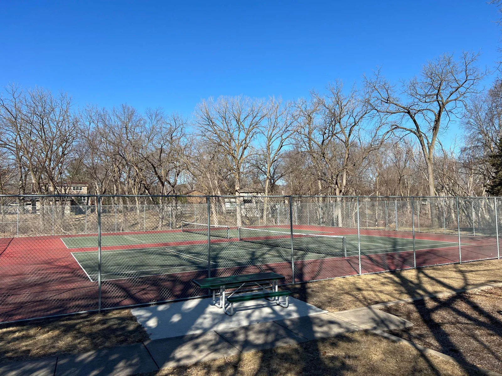 Tennis courts!
