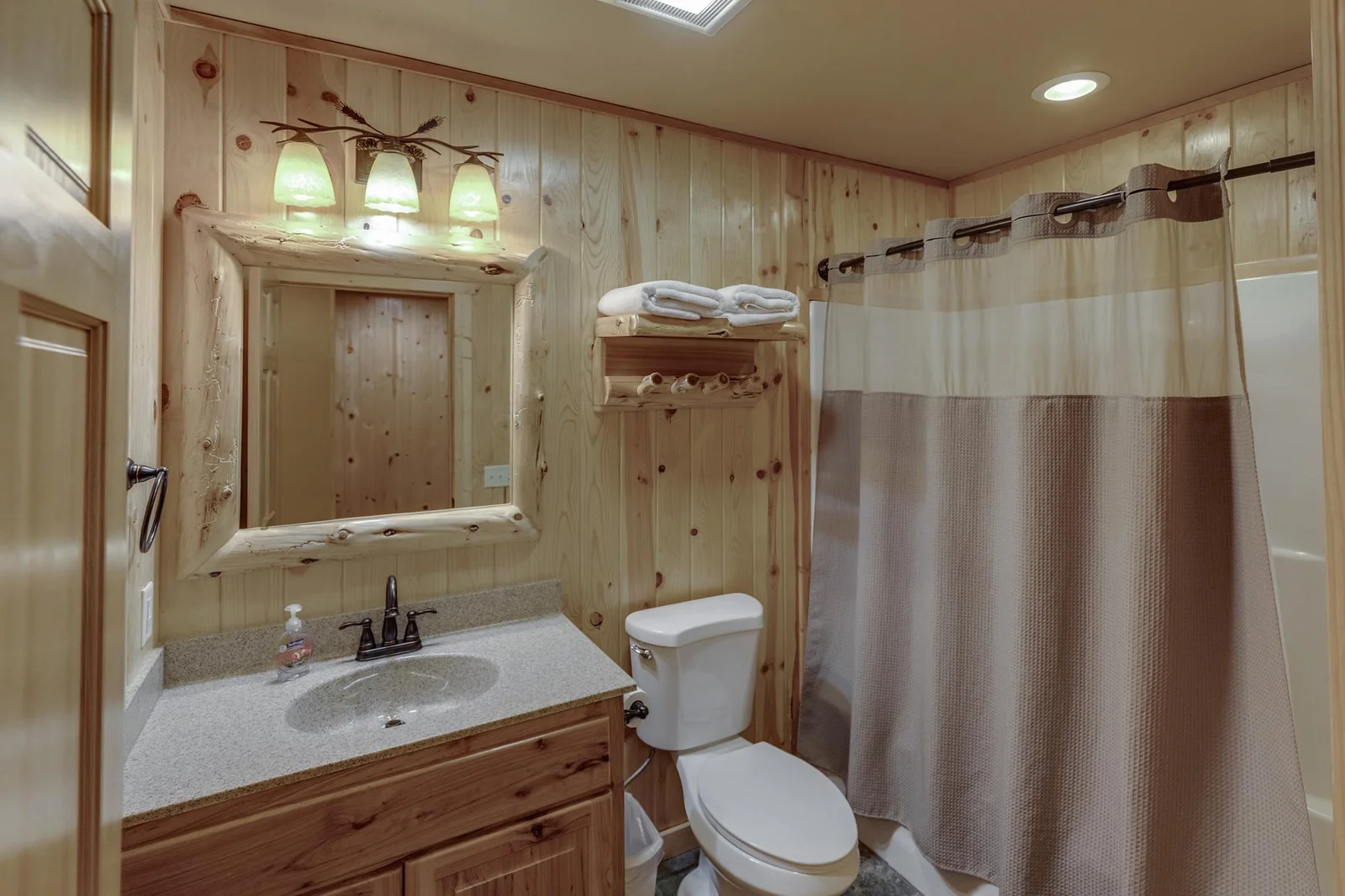 Another full bath on the second level