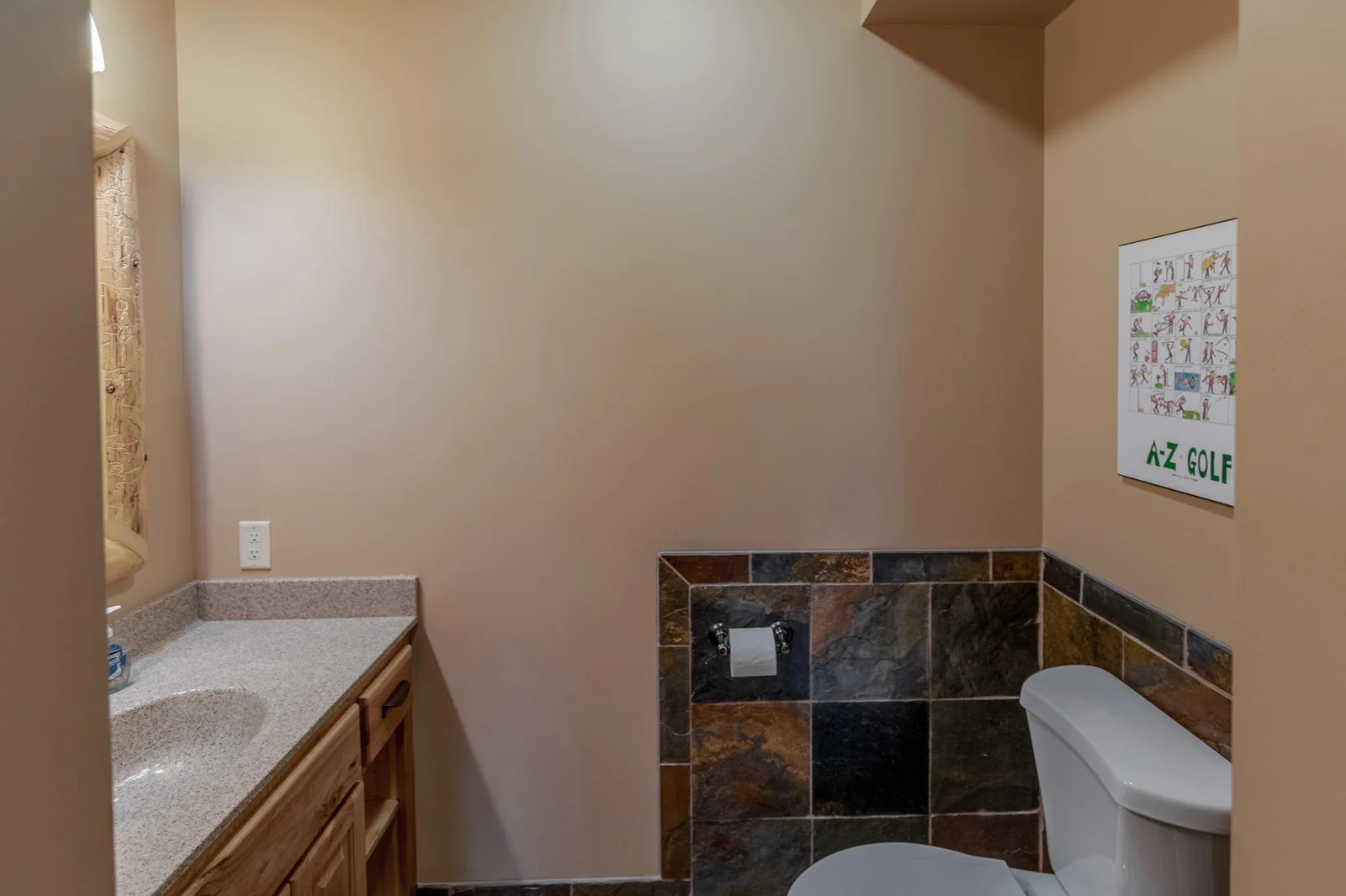 Half bath on main level