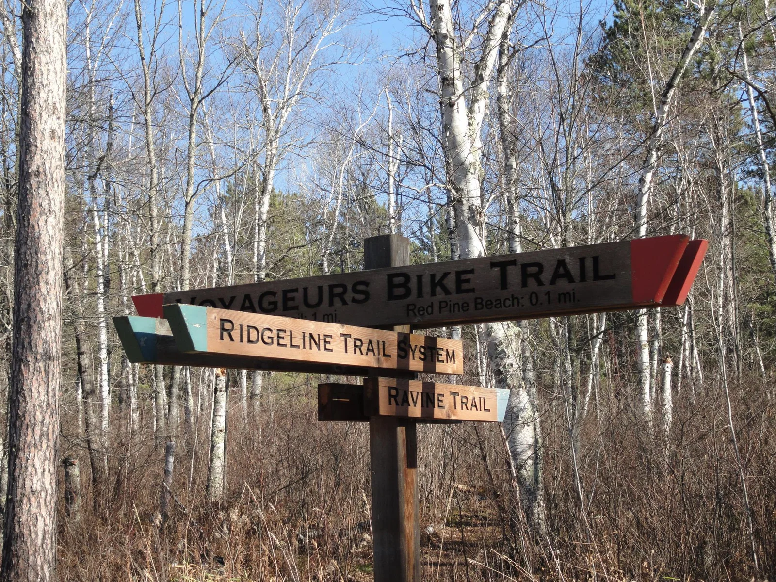 VR bike and hiking trails