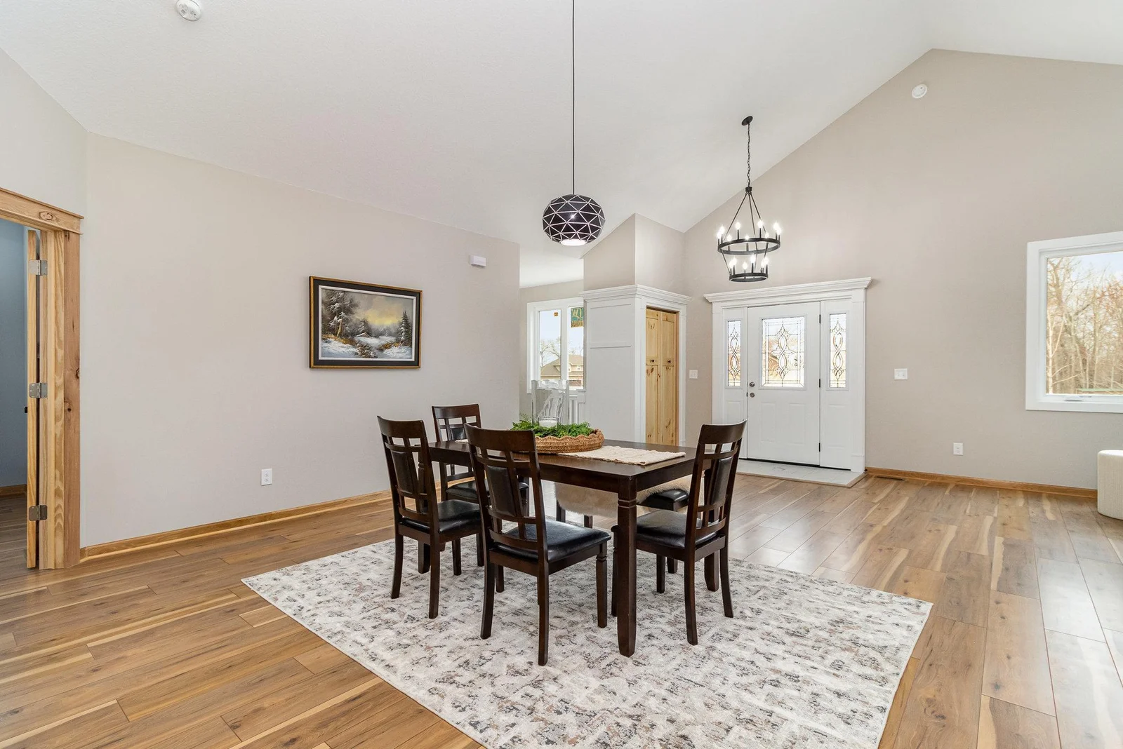 Open Floorplan offers flexibility - use this space as a dining area or an extension of the living room.