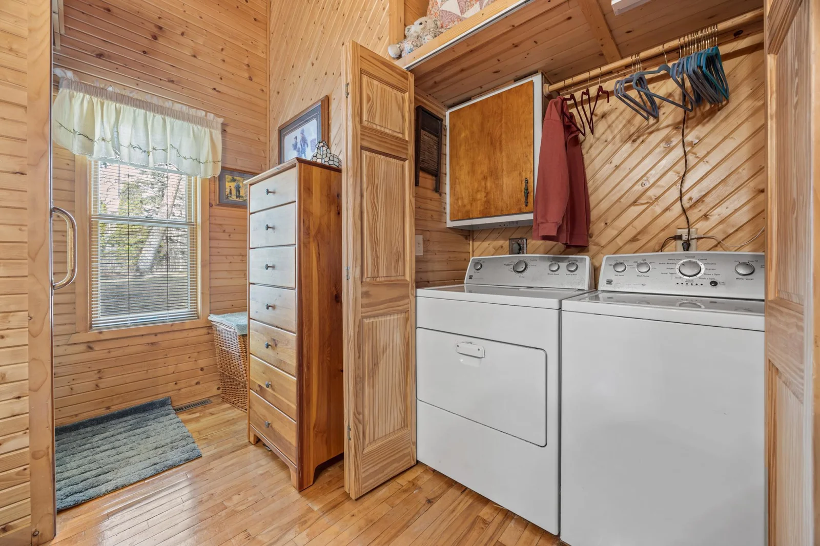 Main floor laundry located near the master suite