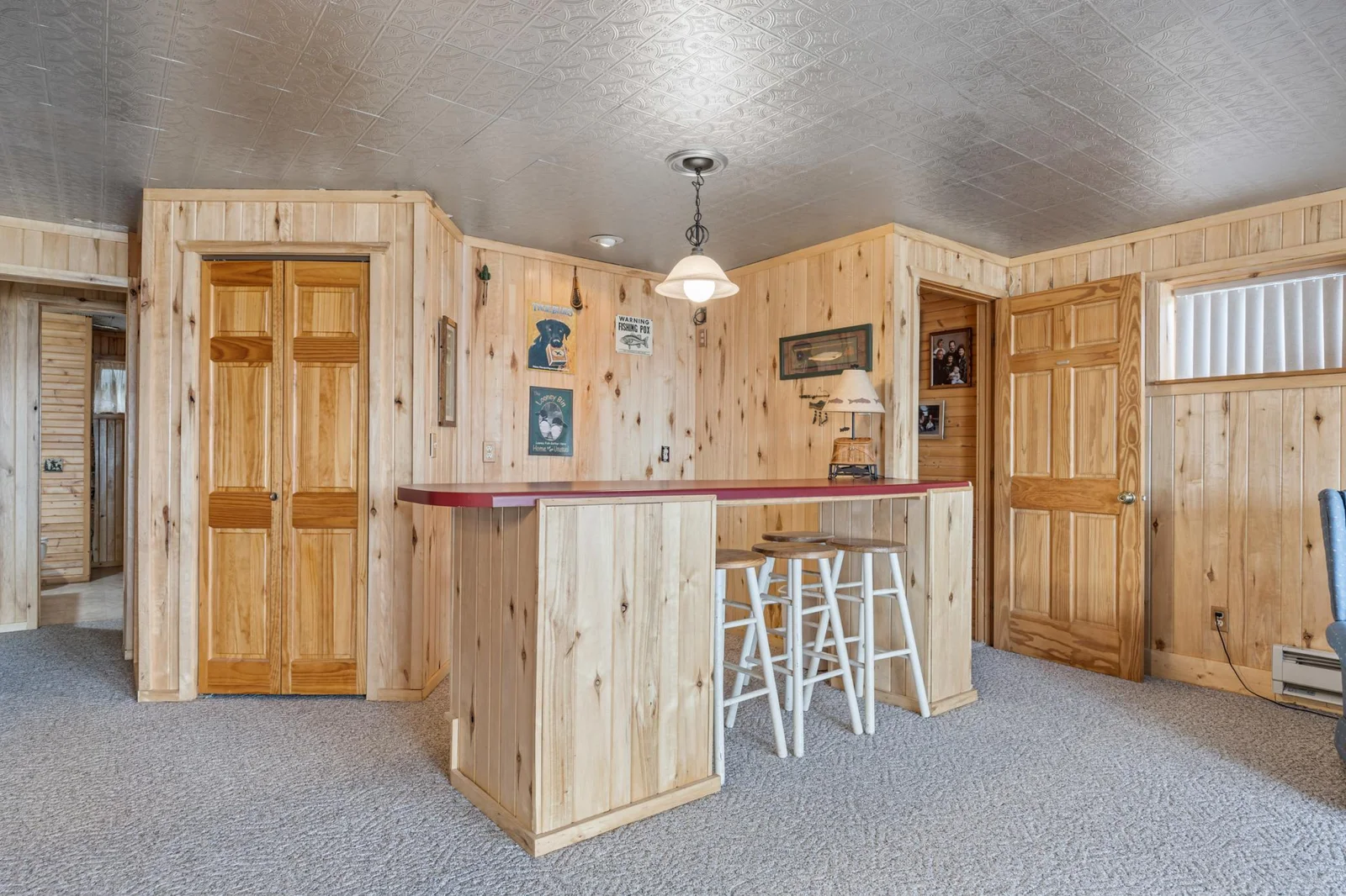 Lower level bar