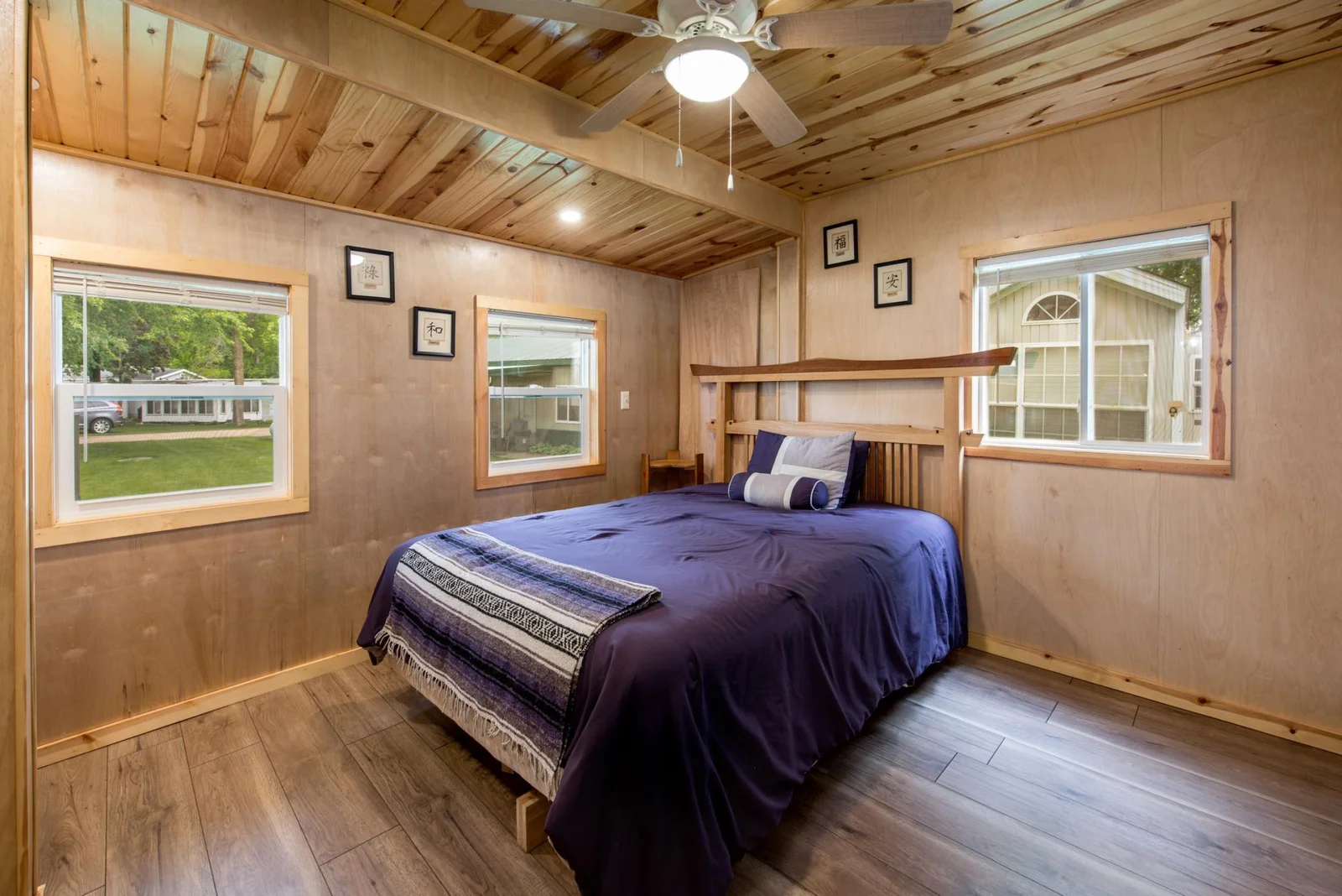 Spacious bedroom