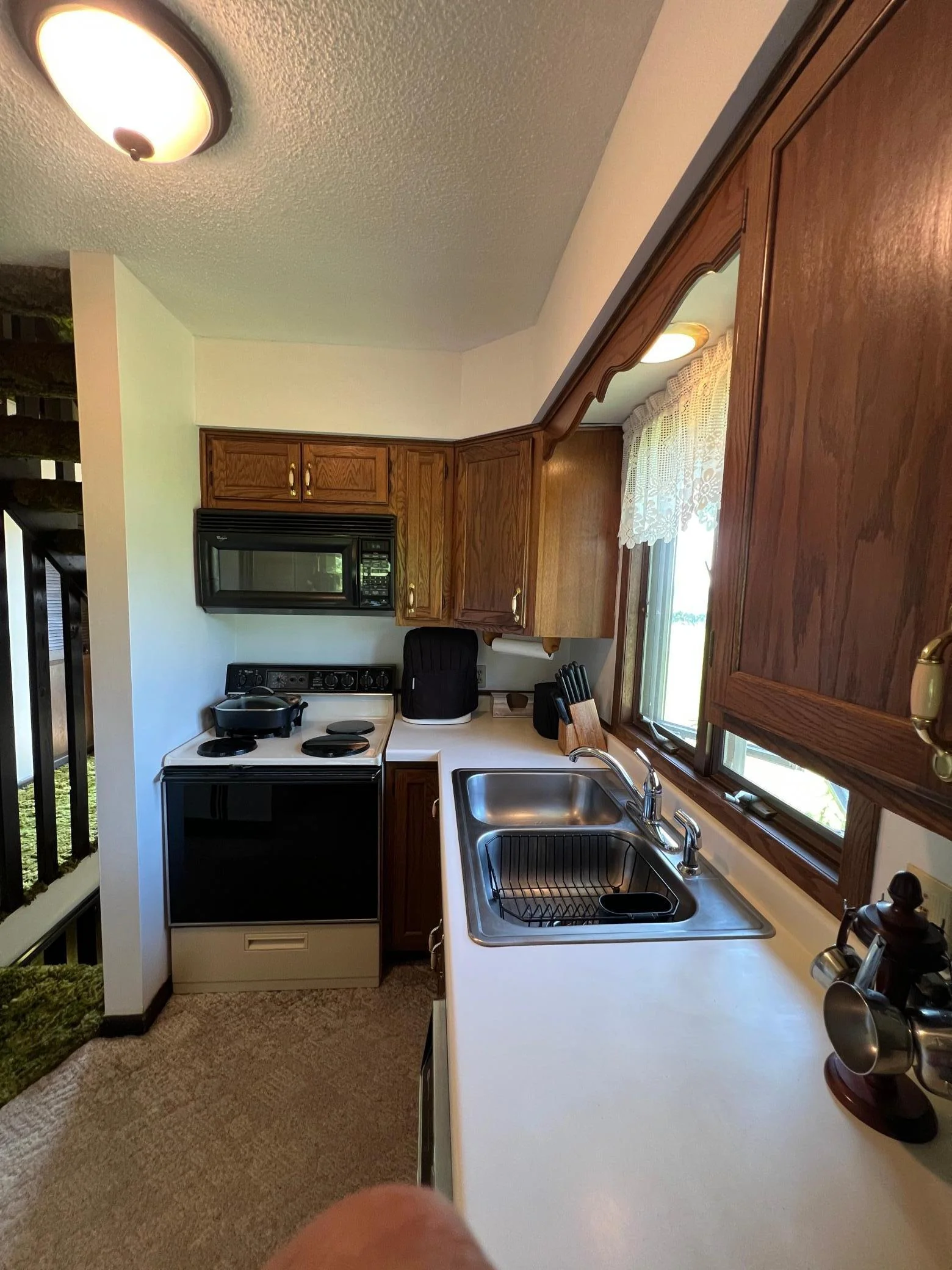 Step saver kitchen layout