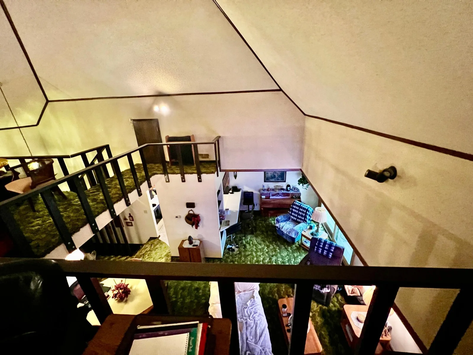 from Loft to Living room