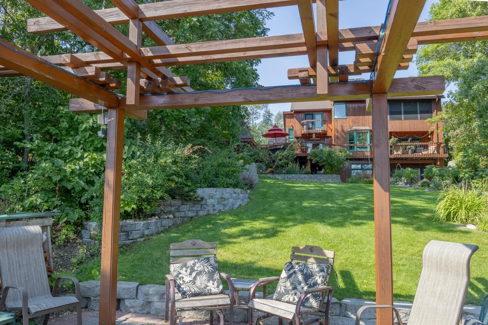 Lake Side Seating Area