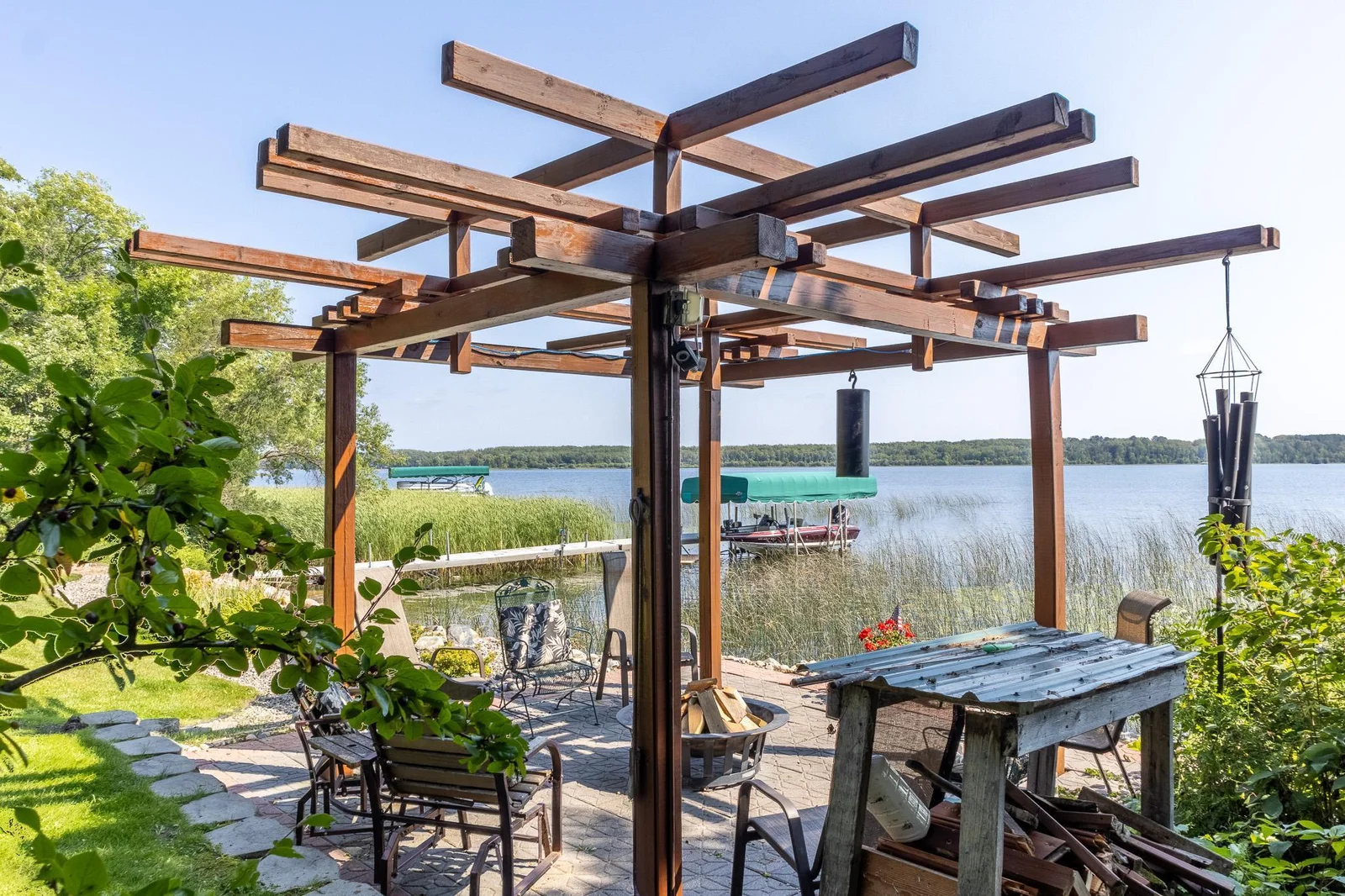 Spend Your Evenings By the Lake and Fire