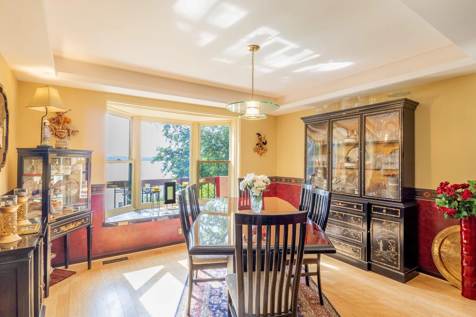 Stunning Lake Views from Dining Room