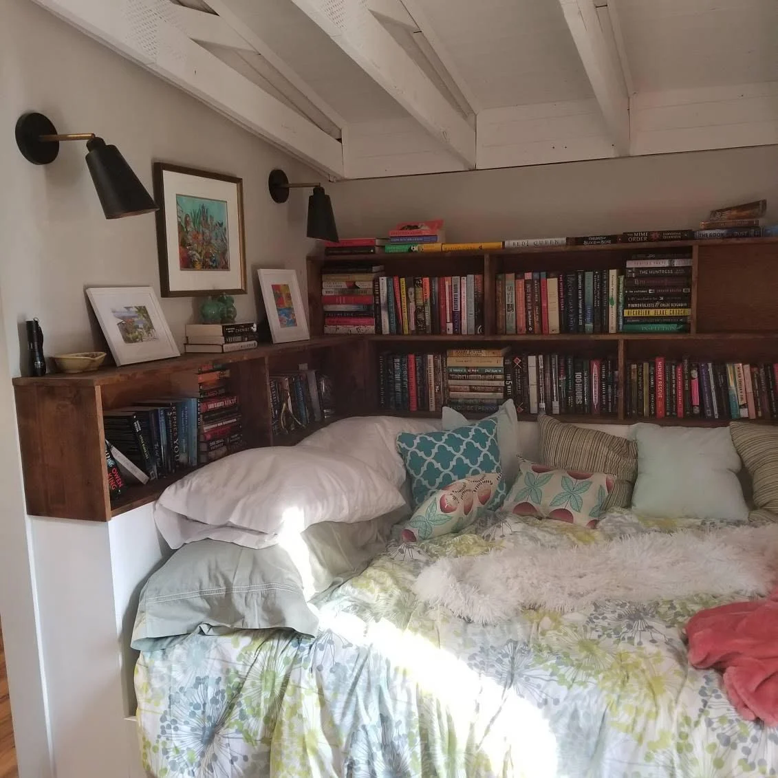 Great space to curl up and read a book