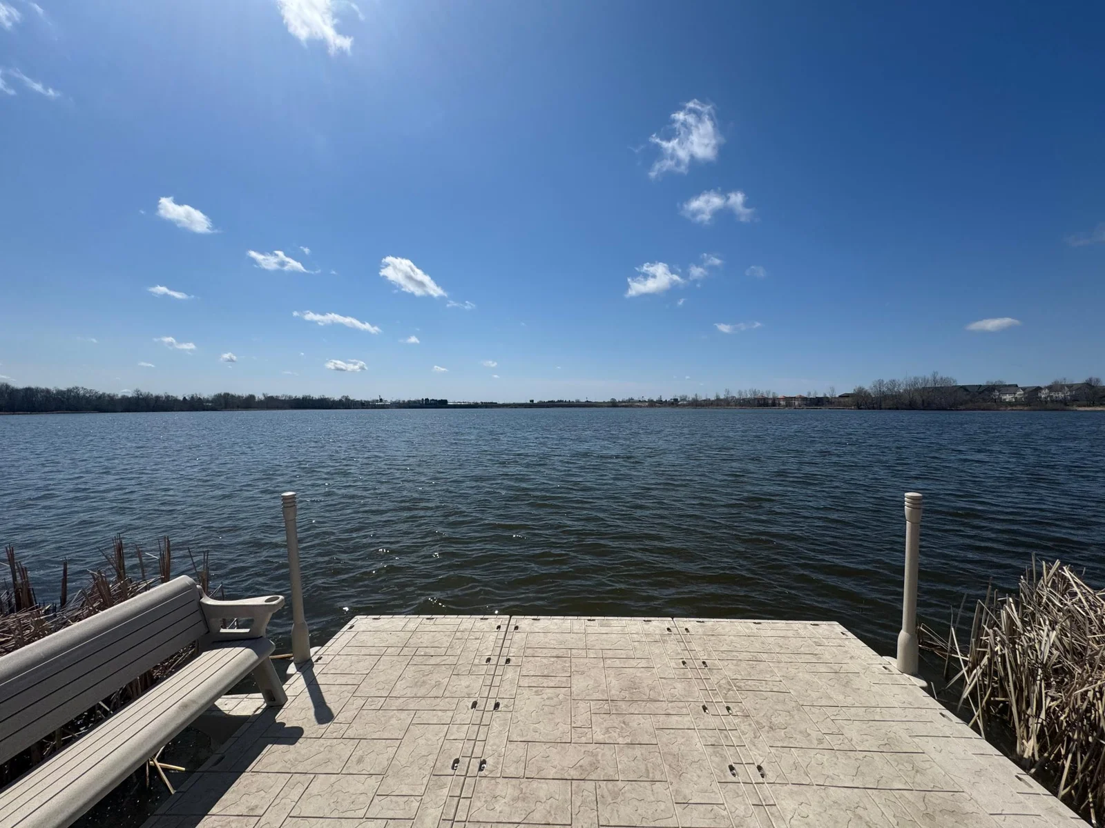 A dock for fishing or just sit and relax..