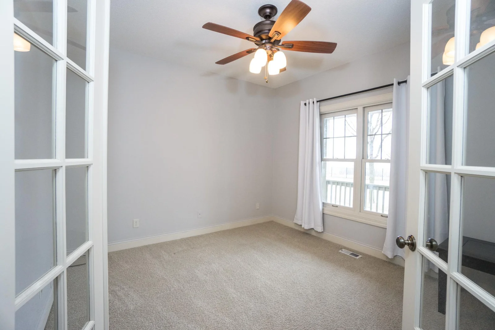 Main Floor Office overlooking the lake.
