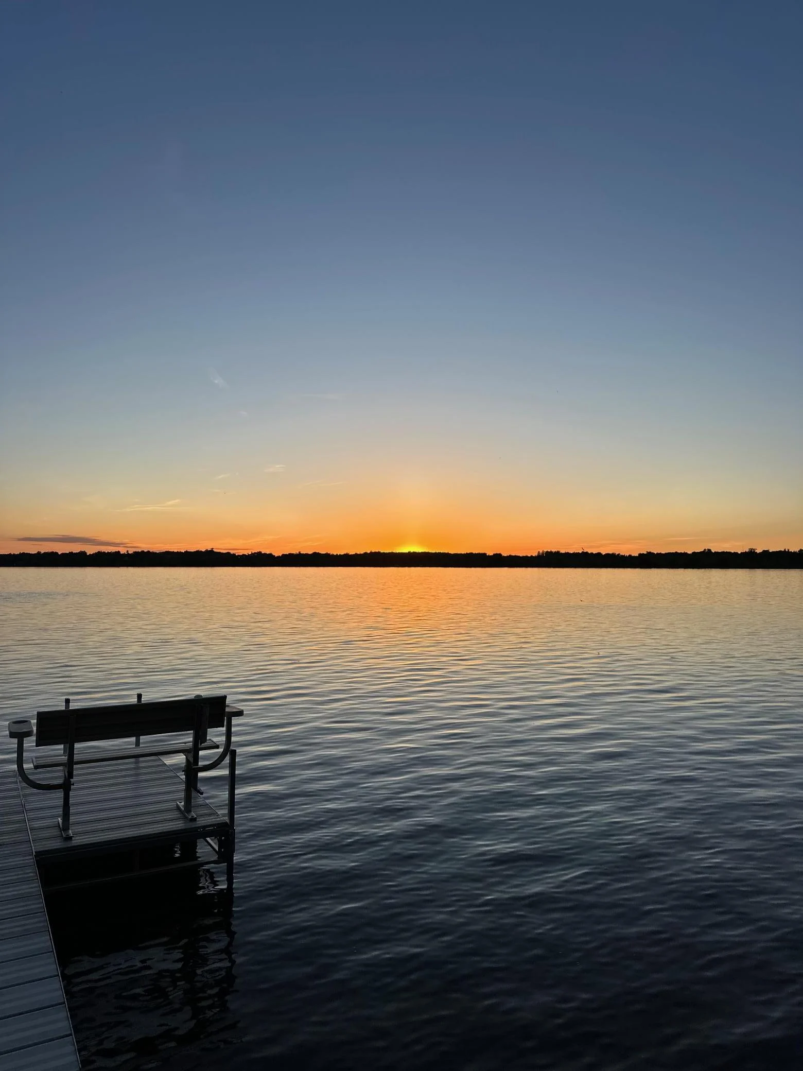 Sunsets on Lake Irene