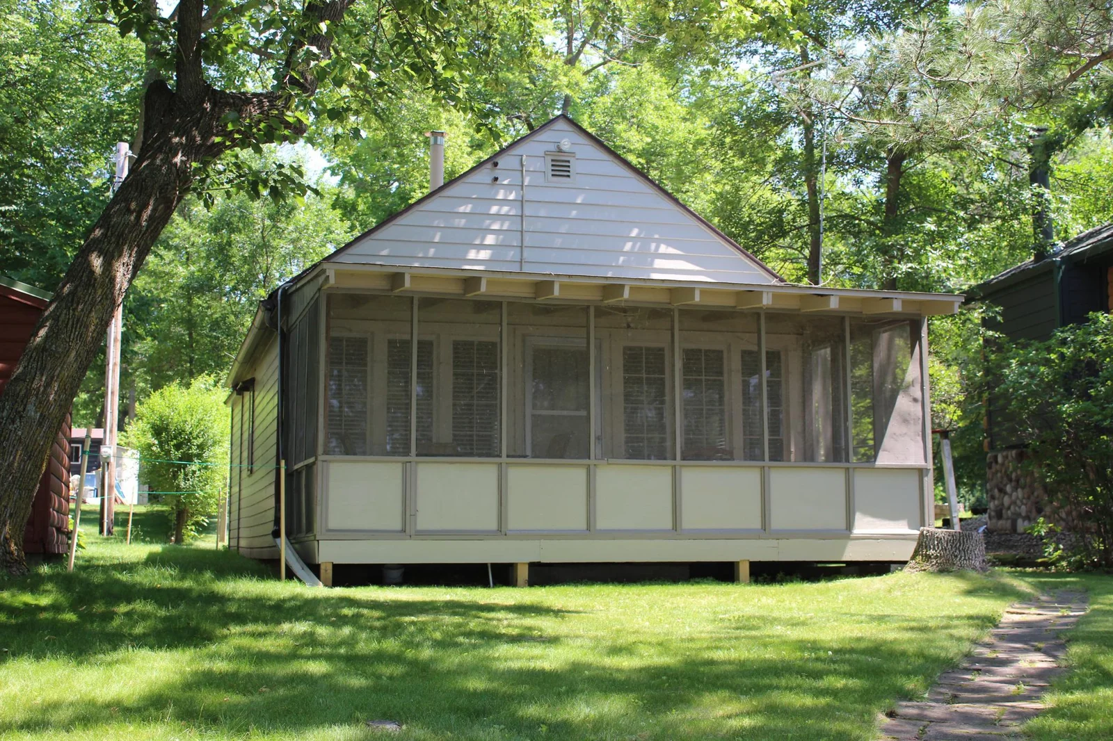 Enjoy the lake view from your porch!