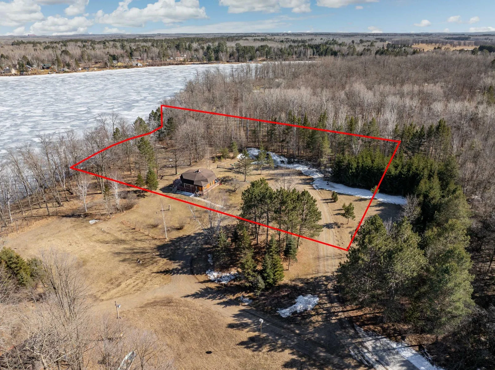 Approximate property lines