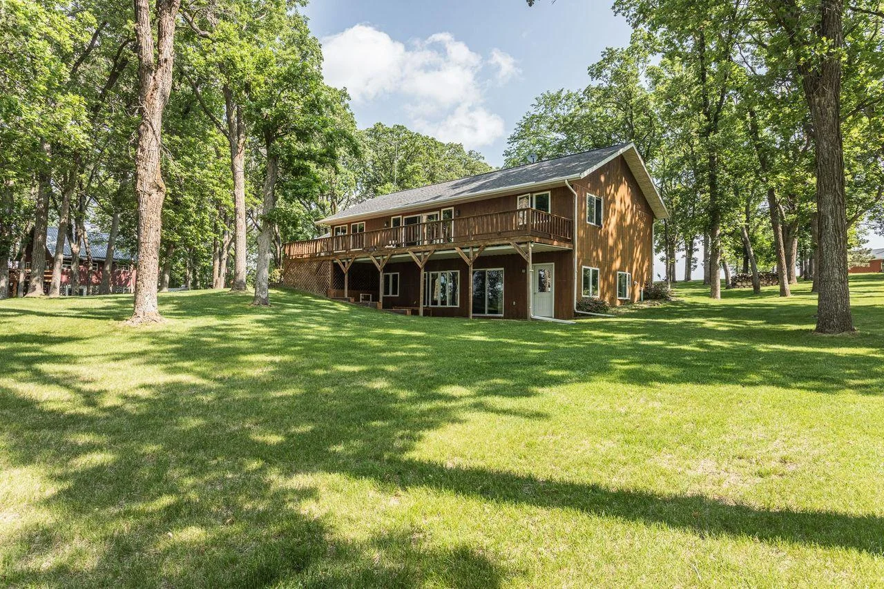 House from lakeside