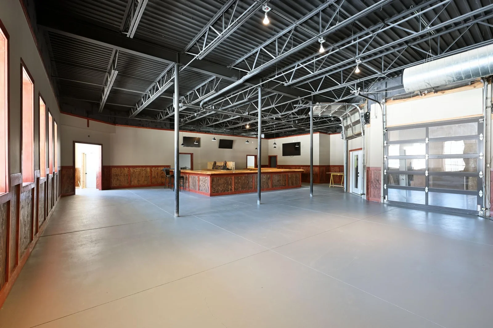 Look at this space! The large bar room provides room for nearly any type of event from live entertainment to hosting a group for a reception.