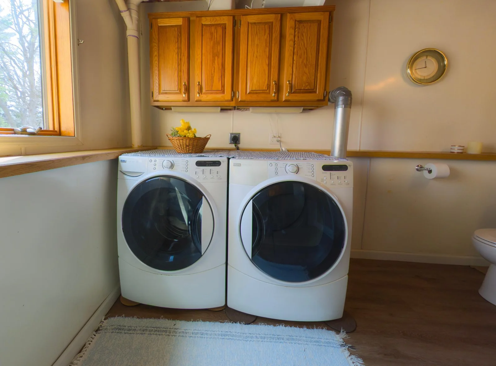 Laundry space.