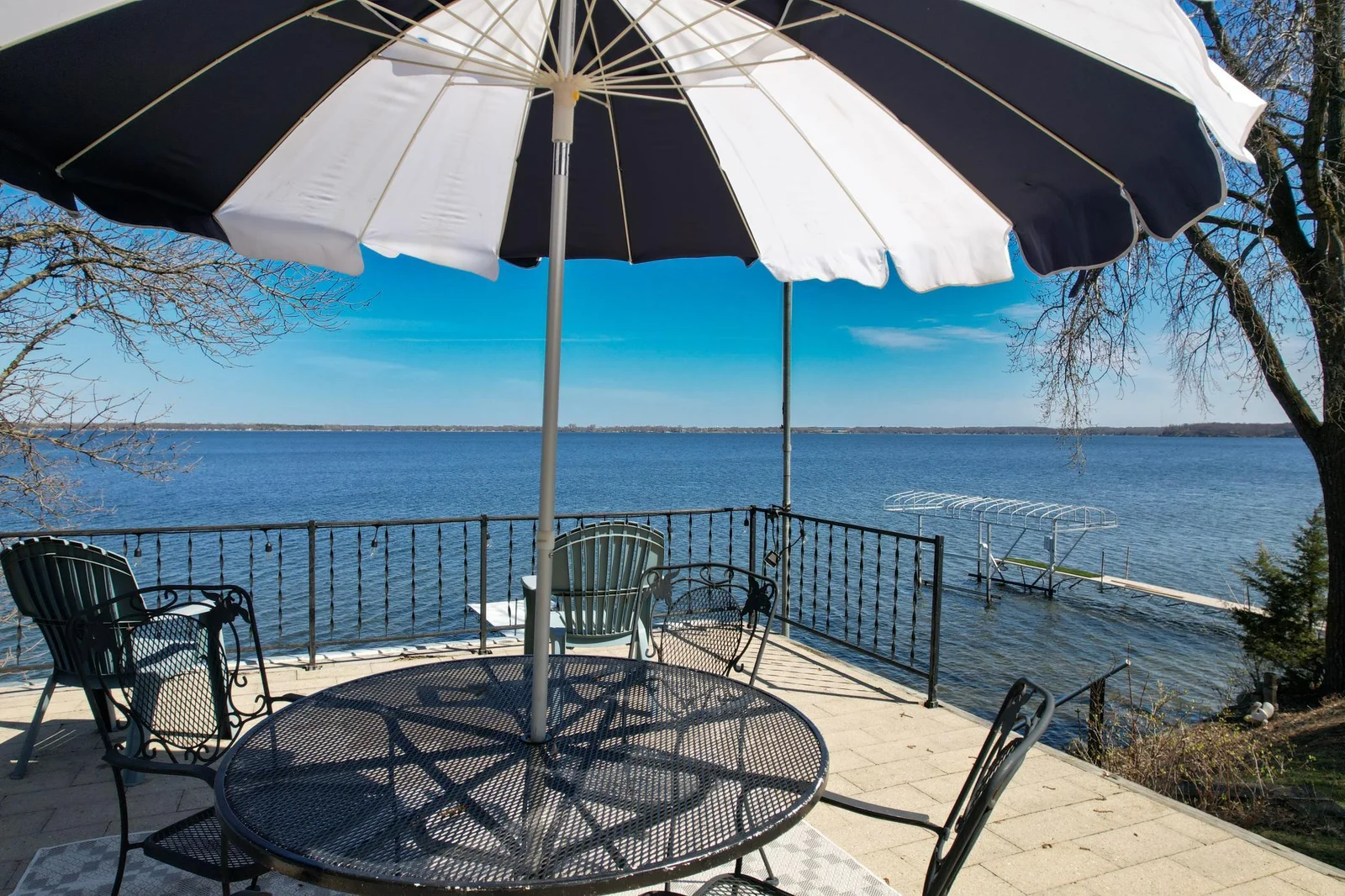 Rooftop patio.