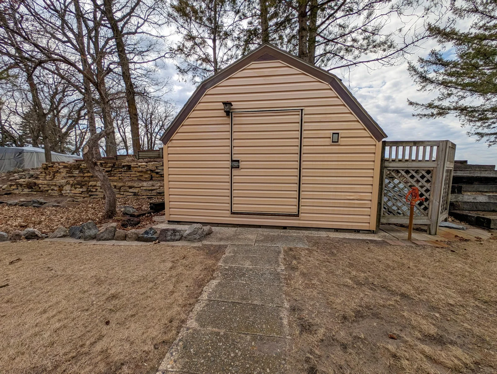 Garden shed.
