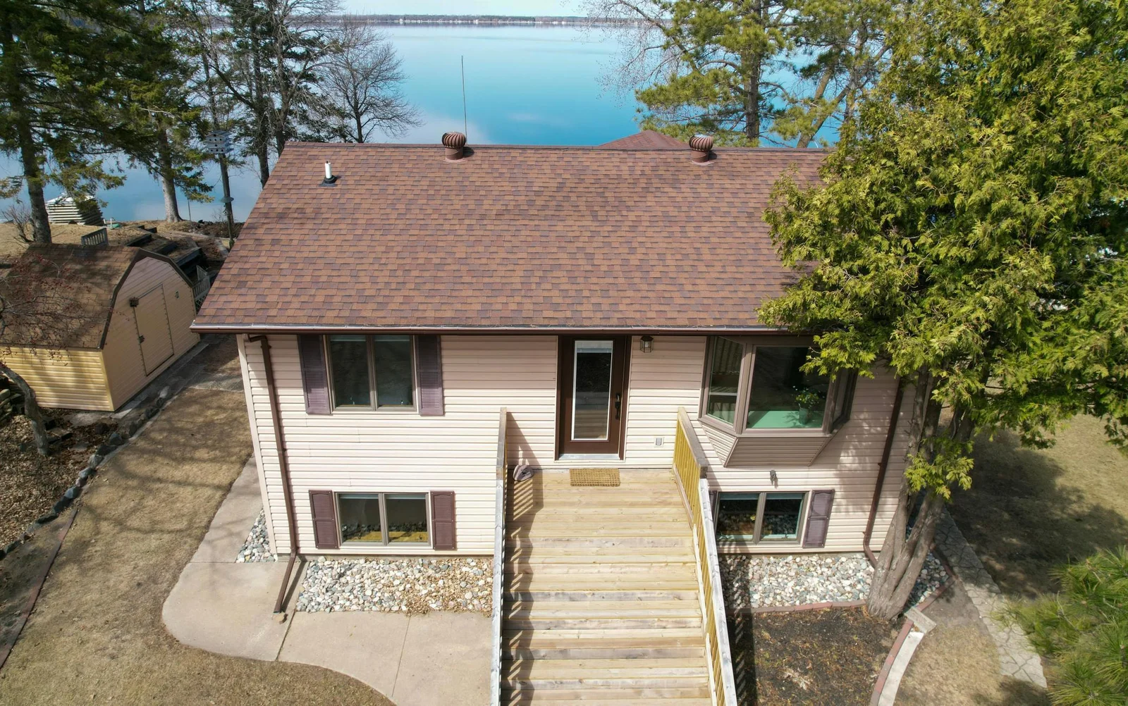 Charming curb appeal greets you at this year-round Little Pine Lake home—nestled just minutes from downtown Perham with modern updates throughout