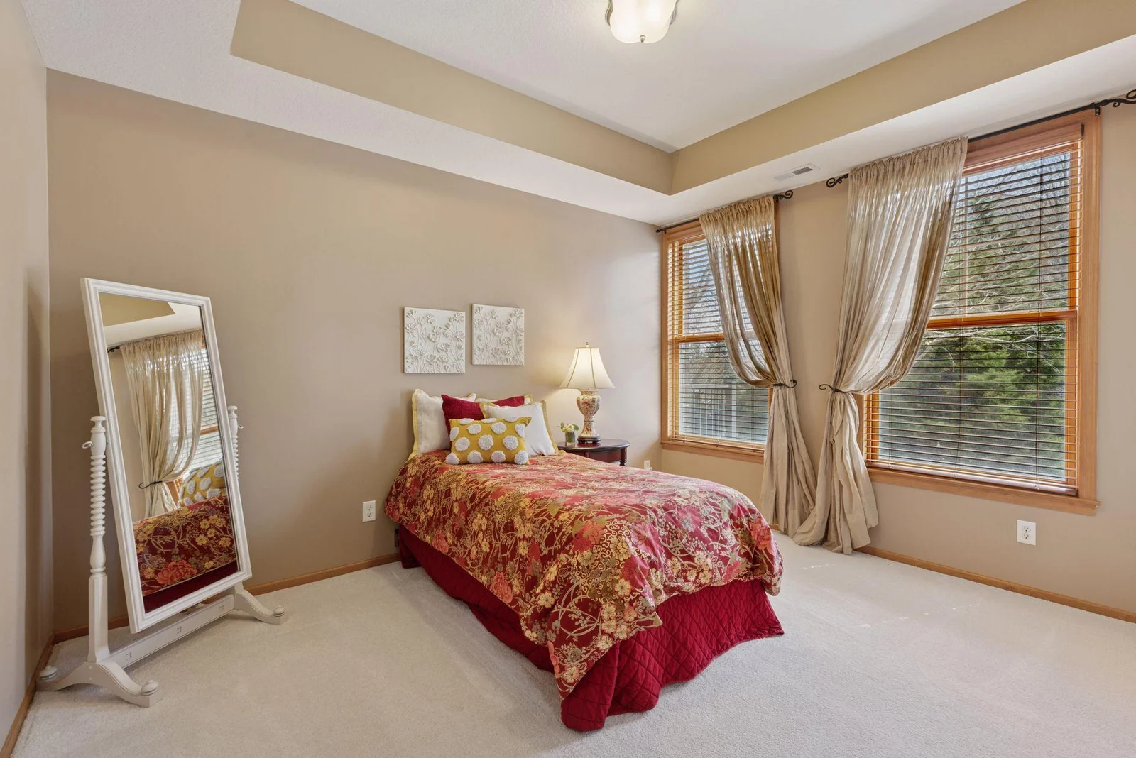Second Bedroom. Treed views from this spacious room make it a wonderful second bedroom, a delightful guest room, or a great home office.