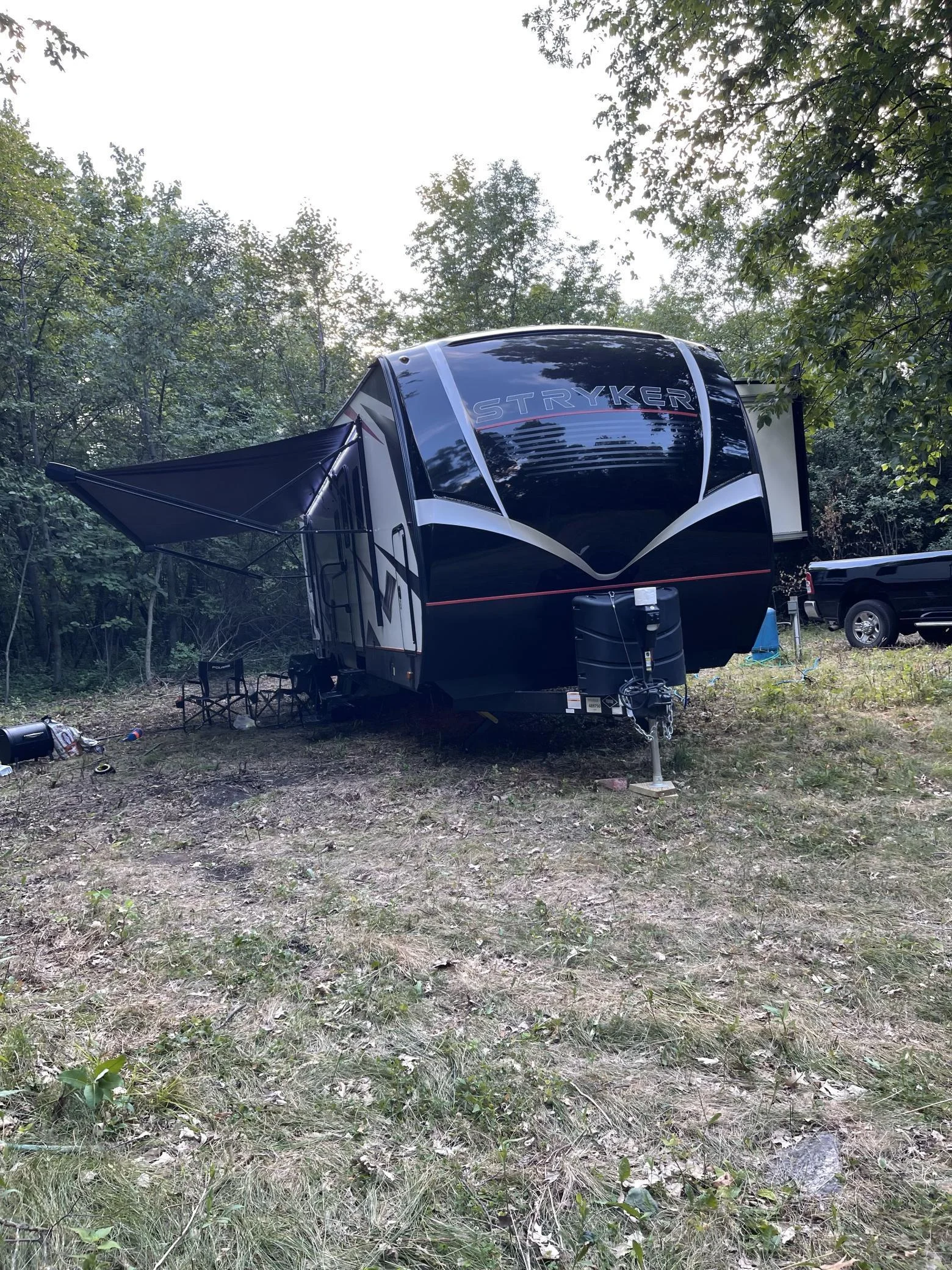 Camper not included in sale