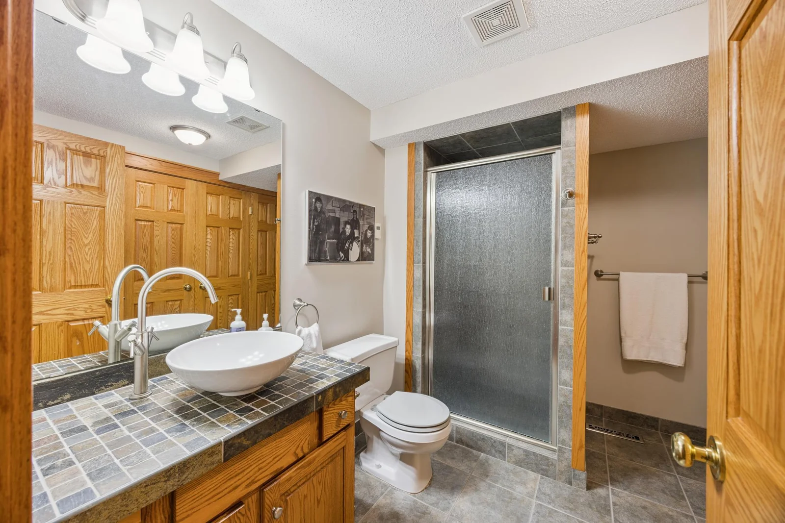 Updated 3/4 Bath
