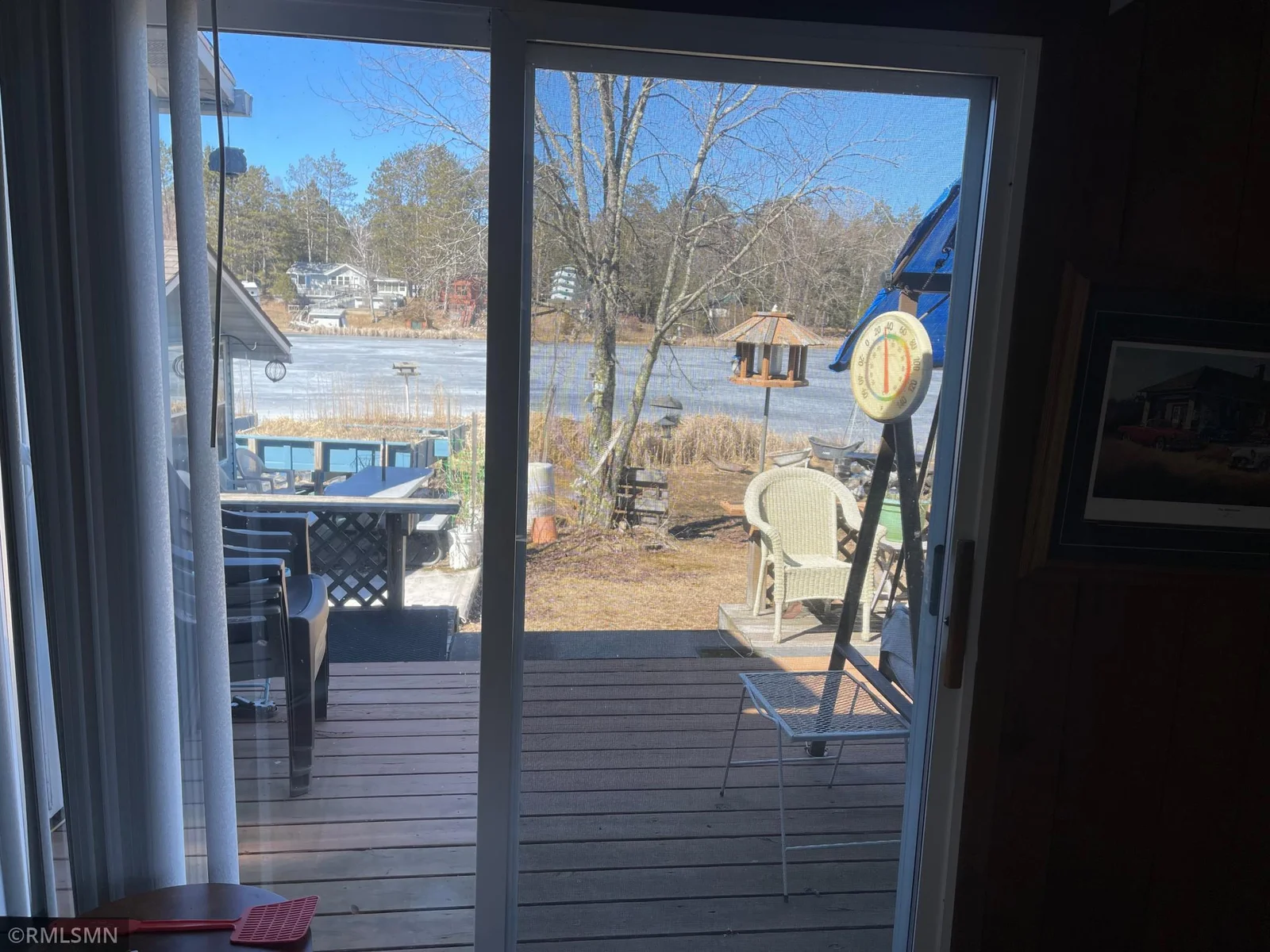 Looking out from Living Room