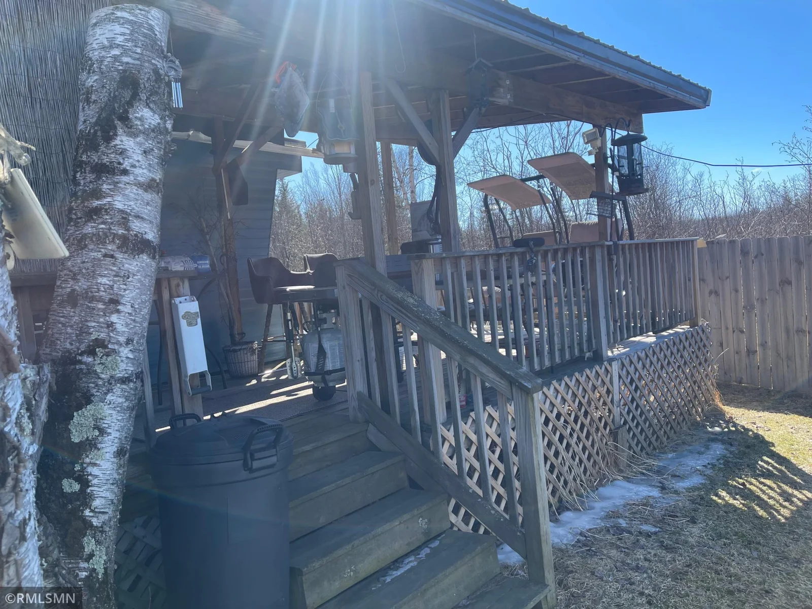 Covered Deck