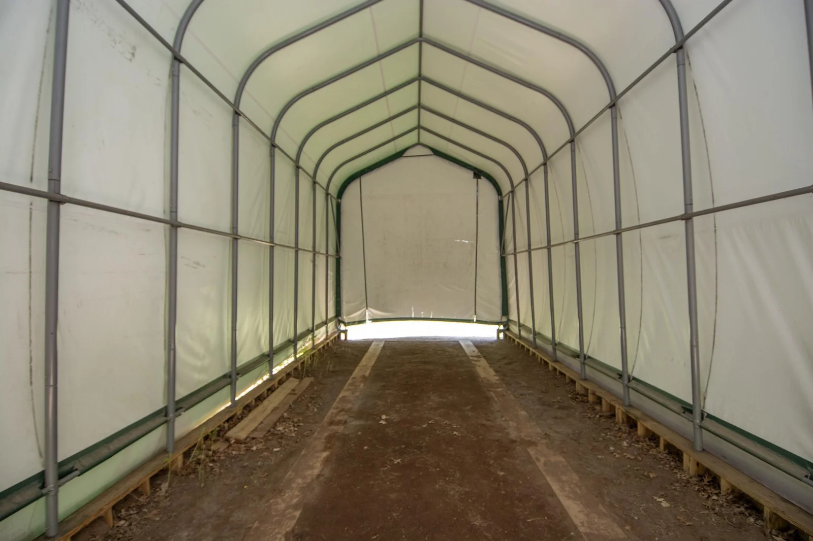 RV Tent is included and has a dirt floor.